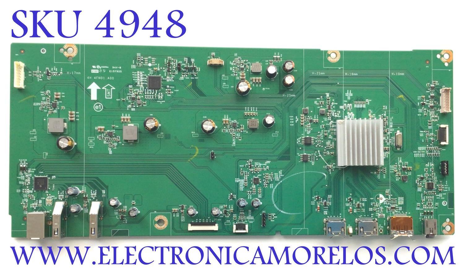 MAIN PARA MONITOR ALIENWARE / NUMERO DE PARTE 5E4FN01002 / 4H.4FN01.A00 / M4KTJM5E / 2814516 / MODELO AW2720HF5